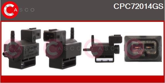 Casco CPC72014GS - Transmetteur de pression, contrôle des gaz d'échappement droxauto.com