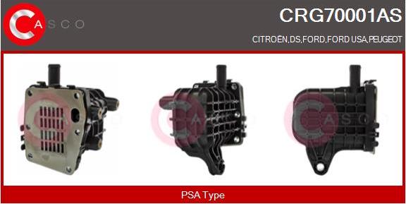 Casco CRG70001AS - Radiateur, réaspiration des gaz d'échappement droxauto.com
