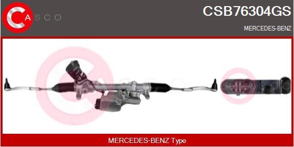 Casco CSB76304GS - Crémaillière de direction droxauto.com