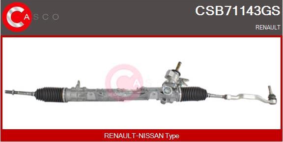 Casco CSB71143GS - Crémaillière de direction droxauto.com
