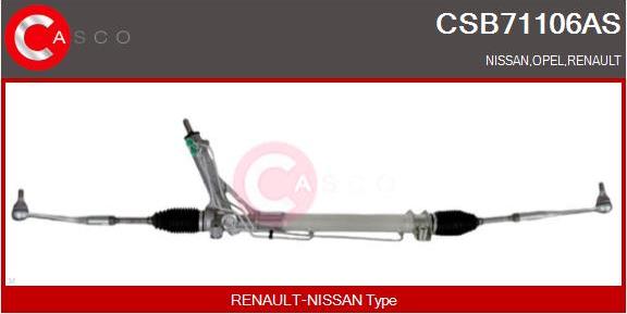 Casco CSB71106AS - Crémaillière de direction droxauto.com