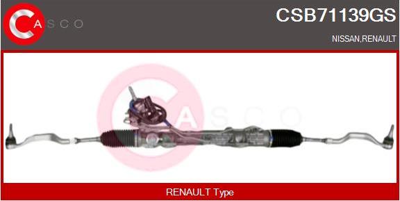 Casco CSB71139GS - Crémaillière de direction droxauto.com