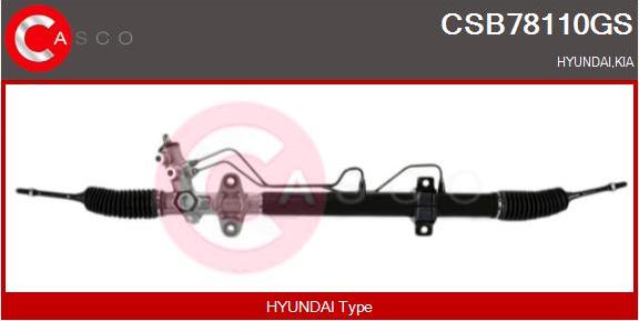 Casco CSB78110GS - Crémaillière de direction droxauto.com