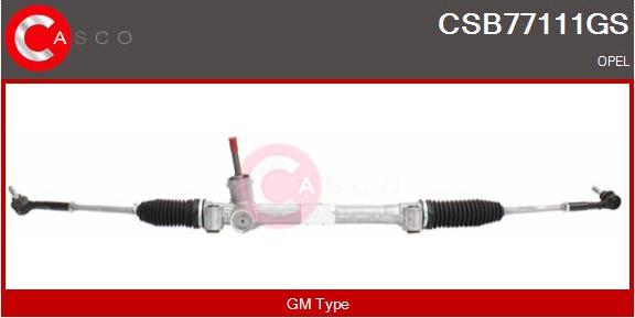 Casco CSB77111GS - Crémaillière de direction droxauto.com
