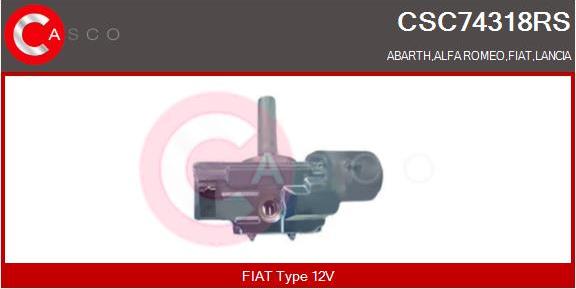 Casco CSC74318RS - Colonne de direction droxauto.com