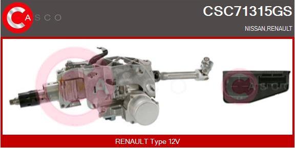 Casco CSC71315GS - Colonne de direction droxauto.com