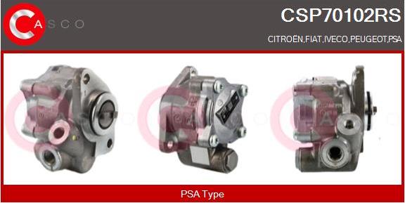Casco CSP70102RS - Pompe hydraulique, direction droxauto.com