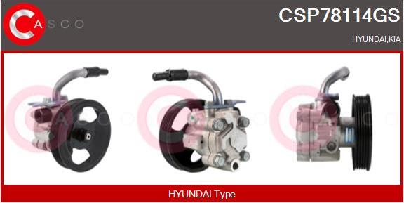 Casco CSP78114GS - Pompe hydraulique, direction droxauto.com