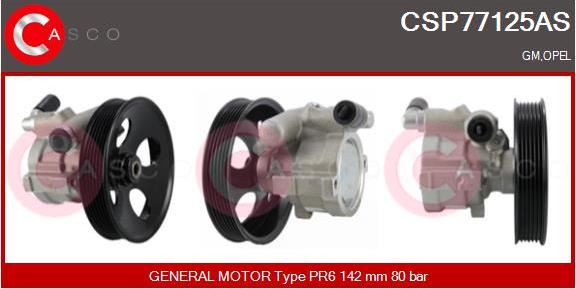 Casco CSP77125AS - Pompe hydraulique, direction droxauto.com