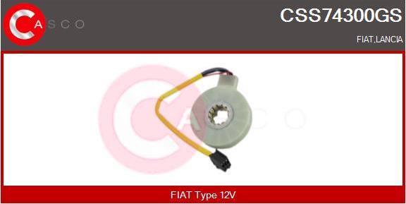 Casco CSS74300GS - Détecteur de l'angle de braquage droxauto.com