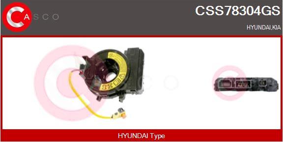 Casco CSS78304GS - Détecteur de l'angle de braquage droxauto.com