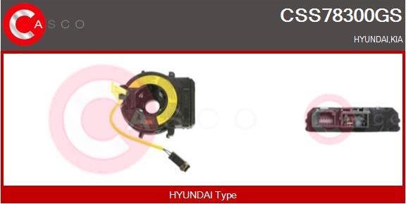 Casco CSS78300GS - Détecteur de l'angle de braquage droxauto.com