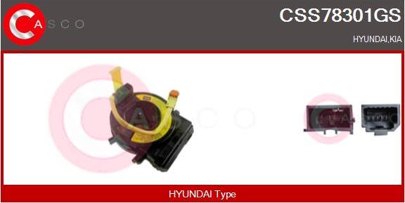 Casco CSS78301GS - Détecteur de l'angle de braquage droxauto.com