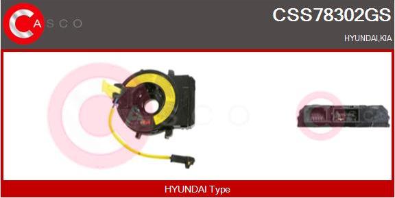 Casco CSS78302GS - Détecteur de l'angle de braquage droxauto.com