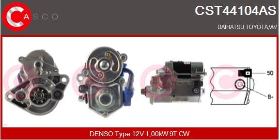 Casco CST44104AS - Démarreur droxauto.com