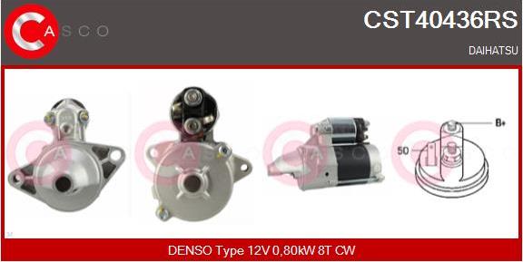 Casco CST40436RS - Démarreur droxauto.com