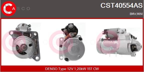 Casco CST40554AS - Démarreur droxauto.com