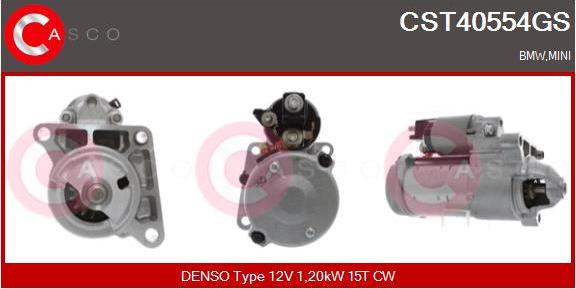 Casco CST40554GS - Démarreur droxauto.com