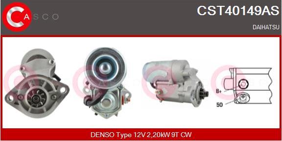 Casco CST40149AS - Démarreur droxauto.com