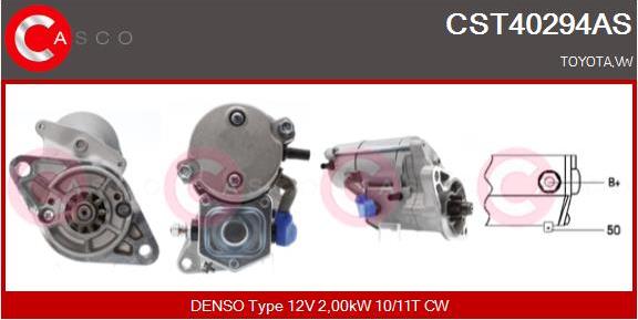 Casco CST40294AS - Démarreur droxauto.com