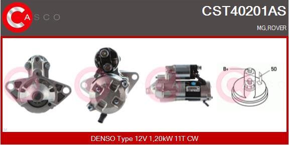 Casco CST40201AS - Démarreur droxauto.com