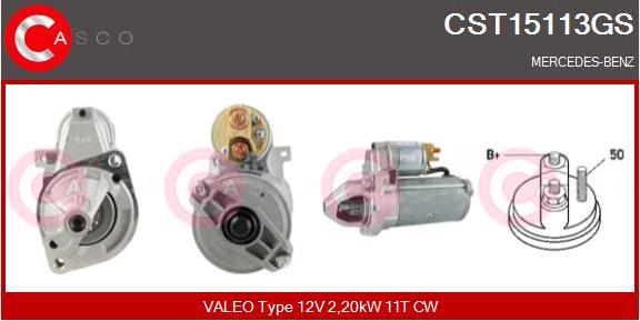 Casco CST15113GS - Démarreur droxauto.com