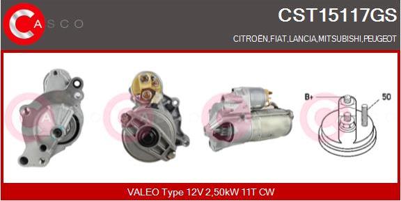 Casco CST15117GS - Démarreur droxauto.com