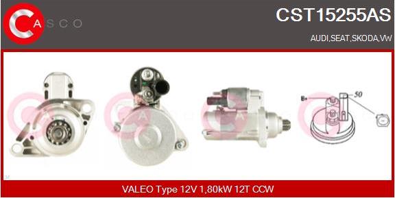 Casco CST15255AS - Démarreur droxauto.com