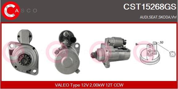 Casco CST15268GS - Démarreur droxauto.com