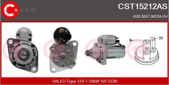 Casco CST15212AS - Démarreur droxauto.com