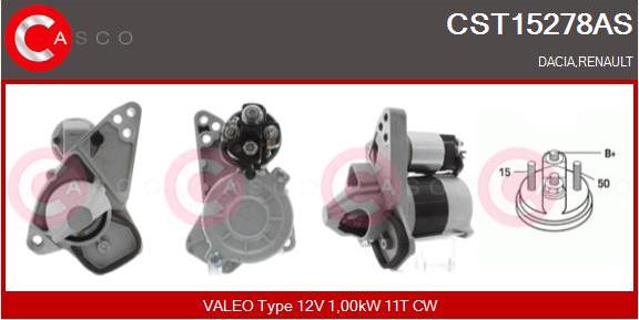 Casco CST15278AS - Démarreur droxauto.com