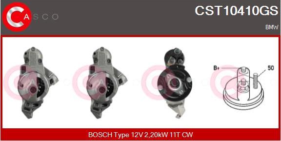 Casco CST10410GS - Démarreur droxauto.com