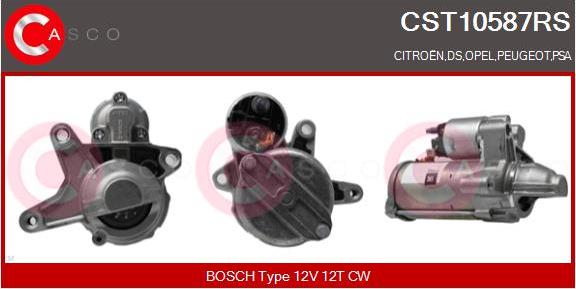 Casco CST10587RS - Démarreur droxauto.com