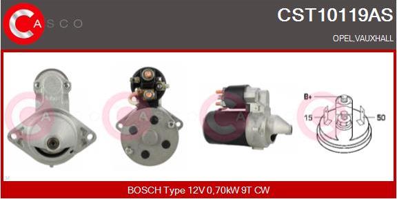 Casco CST10119AS - Démarreur droxauto.com