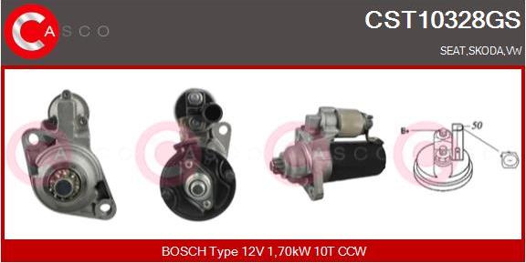 Casco CST10328GS - Démarreur droxauto.com