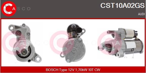 Casco CST10A02GS - Démarreur droxauto.com