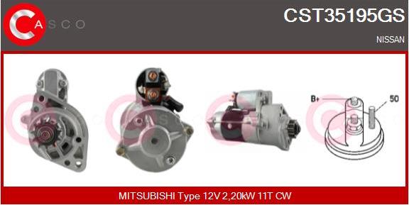 Casco CST35195GS - Démarreur droxauto.com