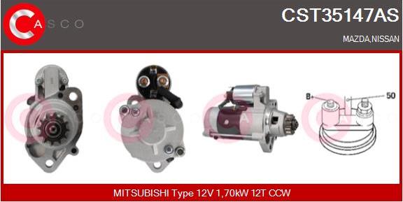 Casco CST35147AS - Démarreur droxauto.com