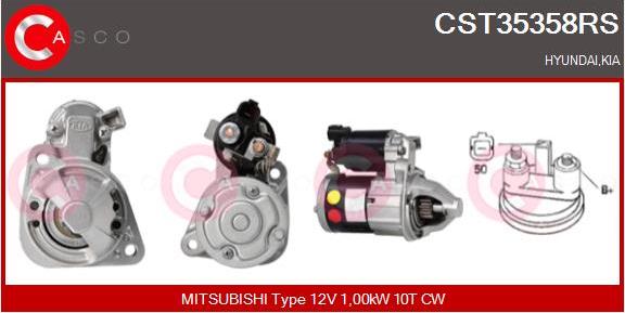 Casco CST35358RS - Démarreur droxauto.com