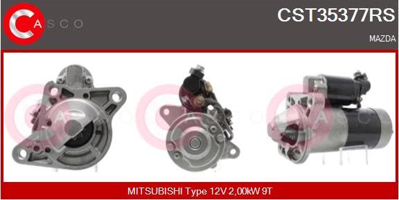 Casco CST35377RS - Démarreur droxauto.com