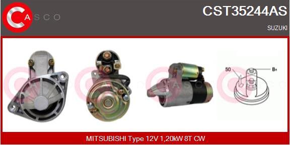 Casco CST35244AS - Démarreur droxauto.com