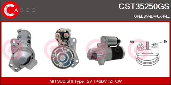 Casco CST35250GS - Démarreur droxauto.com