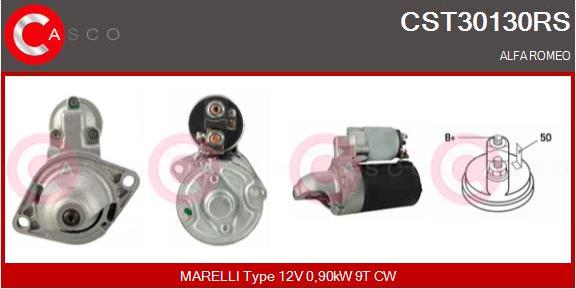 Casco CST30130RS - Démarreur droxauto.com