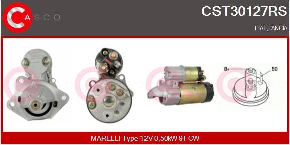 Casco CST30127RS - Démarreur droxauto.com