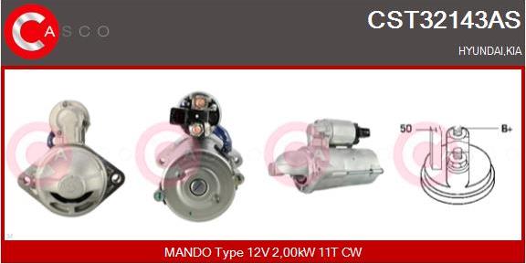 Casco CST32143AS - Démarreur droxauto.com