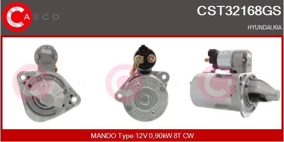 Casco CST32168GS - Démarreur droxauto.com