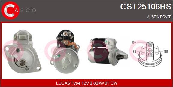 Casco CST25106RS - Démarreur droxauto.com