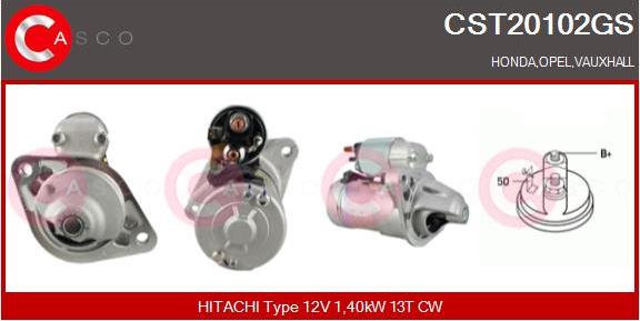 Casco CST20102GS - Démarreur droxauto.com