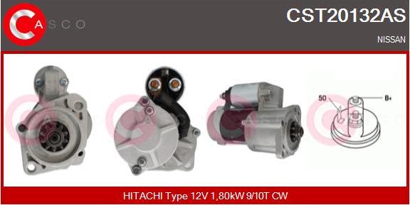 Casco CST20132AS - Démarreur droxauto.com