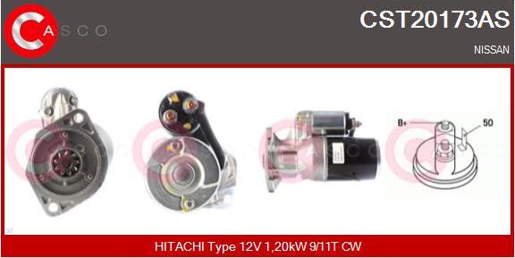 Casco CST20173AS - Démarreur droxauto.com